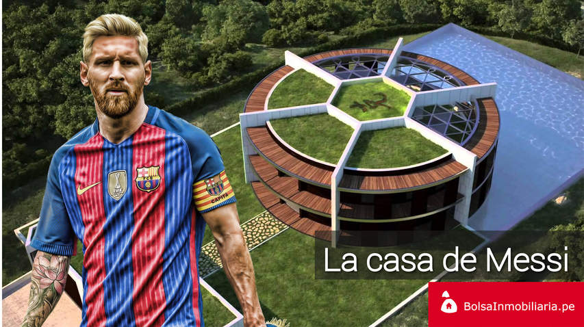 Impresionante] la casa de Lionel Messi en | Bolsa Inmobiliaria
